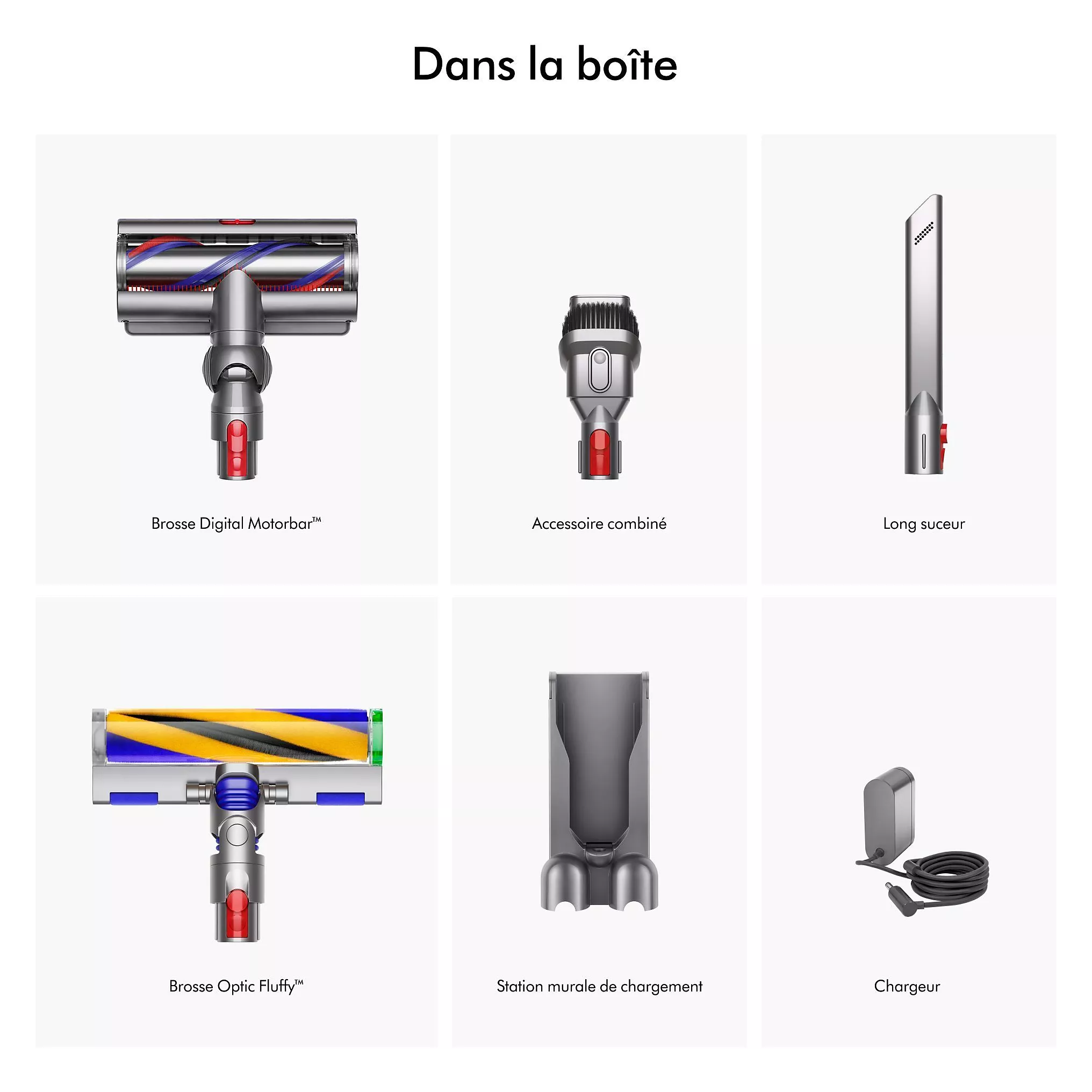 Aspirateur sans-fil Dyson V15 Detect™ Absolute (jaune/nickel)