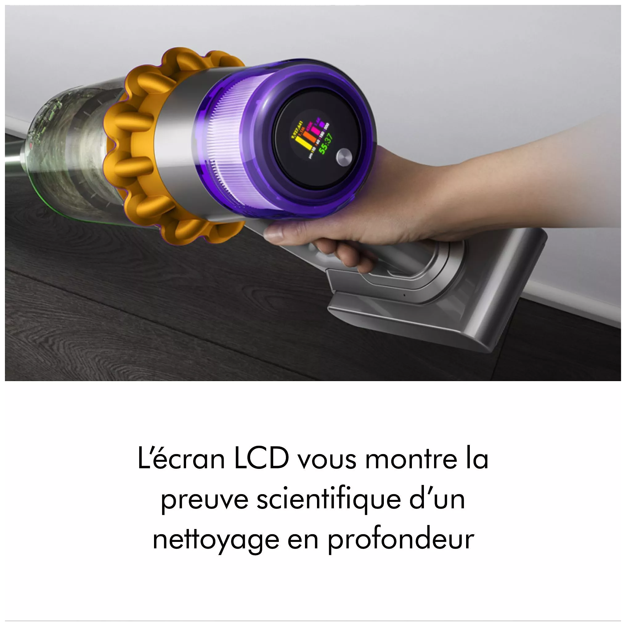 Aspirateur sans-fil Dyson V15 Detect™ Absolute (jaune/nickel)