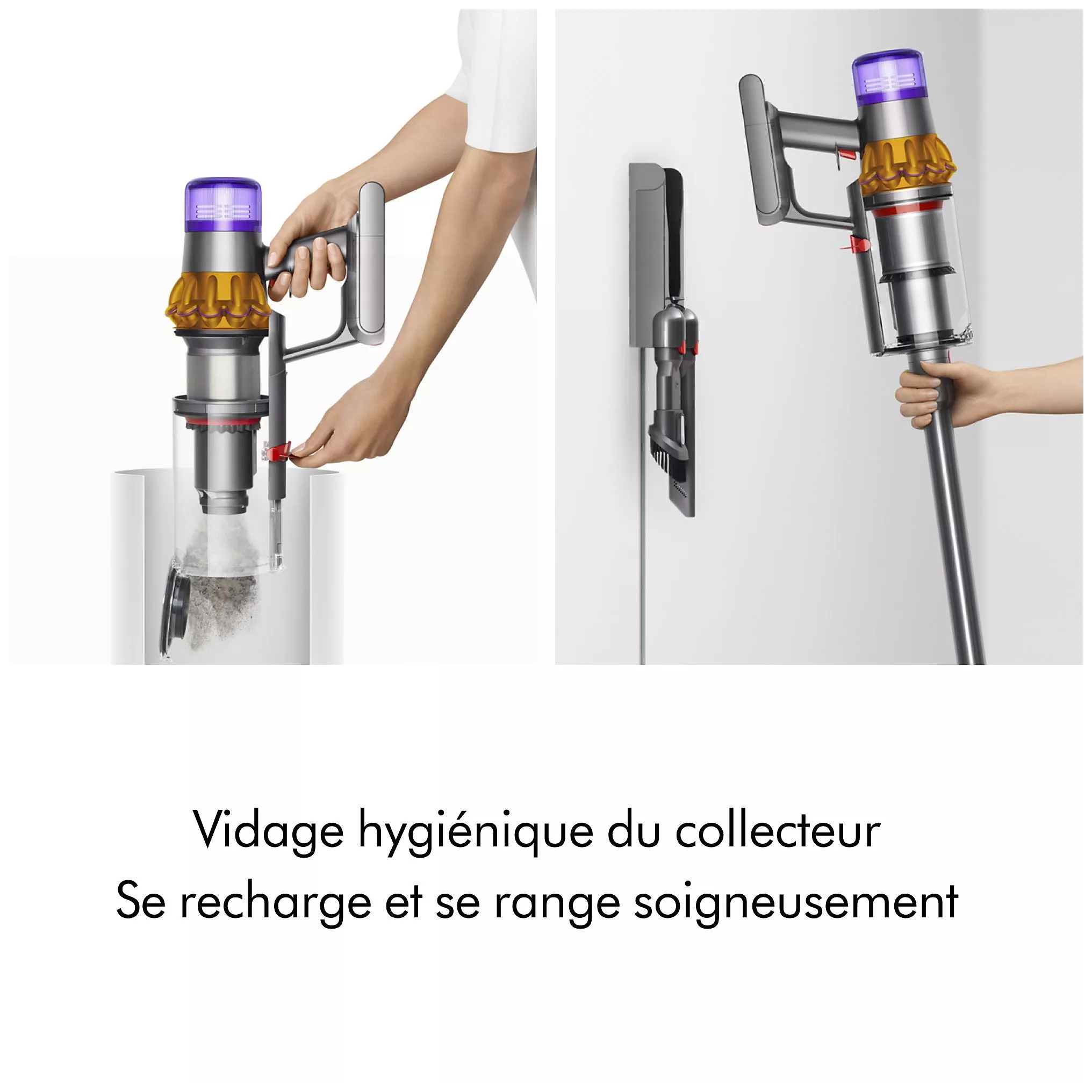 Aspirateur sans-fil Dyson V15 Detect™ Absolute (jaune/nickel)